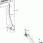 SL100K2 Kick starter arm @ change pedal