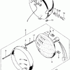 CL100S3 Headlight @ headlight case
