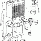 CL350K5 Battery @ magnetic switch