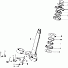 CL350K4 Steering stem k4