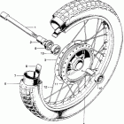 SL350K1 Переднее колесо