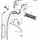 CB350K3 Left handle switch @ cable