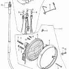 C70K1 Headlight @ speedometer