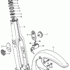 C70K1 Front fork @ front fender