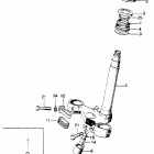 CB750K2 Траверса нижняя