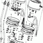 CB450K5 Speedometer @ tachometer k5