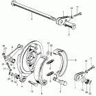 SL350K1 Задний тормоз