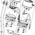 CL450K5 Speedometer @ tachometer k5