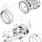 CB750K2 Сцепление