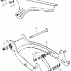 CT70HK1 Swingarm @ chain case