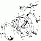 CB750K2 Кожух сцепления