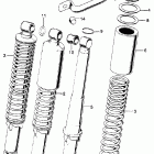 CL175K5 Rear shock absorber k4-k6