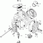 C70K1 Cylinder head cover  @ sparkplug