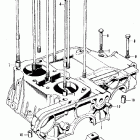 CB350K3 Upper crankcase