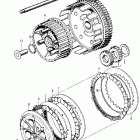 CB350K3 Сцепление