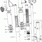CT70HK1 Передняя вилка