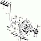 CB750K2 Kick starter @ spindle