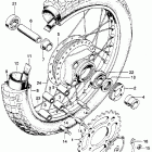 SL350K1 Заднее колесо