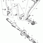 CB350K3 Кик стартер
