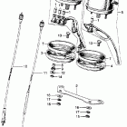 SL350K1 Speedometer @ tachometer