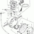 CT70HK1 Headlight @ speedometer