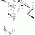 CB750K2 Gear shift @ drum stopper