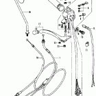 CB350K3 Right handle switch @ cable
