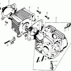 CT70HK1 Цилиндр и головка цилиндра