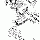 CB100K1 Заднее колесо