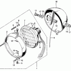 SL125 Headlight @ headlight case