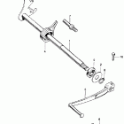 SL175 Gearshift spindle @ change pedal