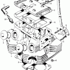 SL175 Cylinder head @ cylinder head cover