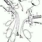 CB100K1 Turn signal @ lighting switch @ cable