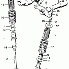 SL125 Распредвал и клапана