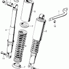 CB750K0 Задний амортизатор