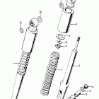 CT70H Задний амортизатор