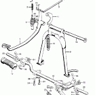 CB100K1 Main stand @ step bar