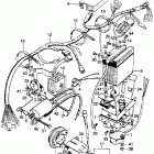 SL175 Wire harness @ battery