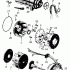 C70M Starting motor @ alternator