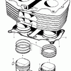 SL350 Cylinder @ piston