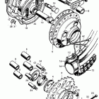 SL350 Заднее колесо