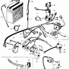 SL350 Wire harness @ battery