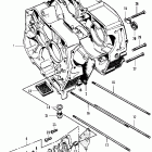 CT70 Crankcase @ oil pump