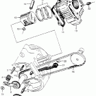 PC50 Cylinder @ cam chain tensioner
