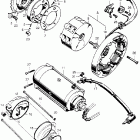 SL350 Alternator @ starter motor