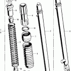 CT70 Передняя вилка