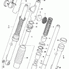 CT90K3 Передняя вилка