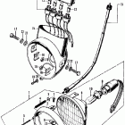 CL70 Headlight @ speedometer k0