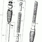 Z50A Передняя вилка