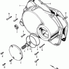 CL450 Крышка картера правая